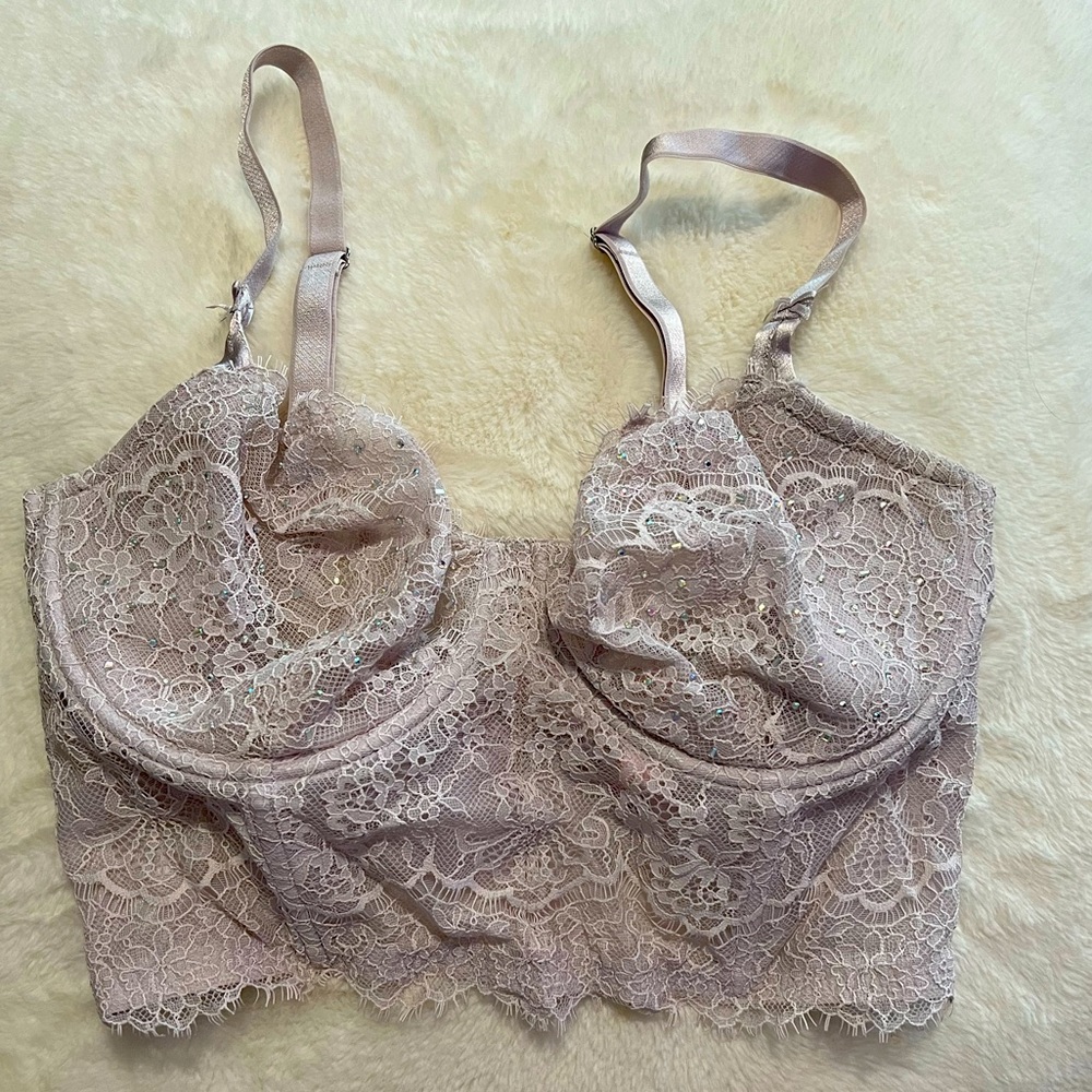 VS Rhinestone Bralette